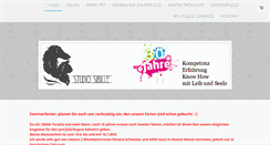 Desktop Screenshot of hundestudio-sibille.ch